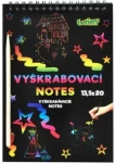 Vyškrabávací notes dúhový