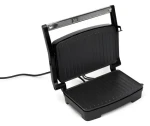 Huslog HUS1029 čierna / Sendvičovač / 1000 W / 2 panini / nepriľnavé dosky / cool-touch madlo (OWN000088)