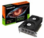 GIGABYTE GeForce RTX 4060 WINDFORCE OC 8GB / 1830 - 2475Mhz / 8GB GDDR6 / 128bit / 2x HDMI + 2x DP / 115W (GV-N4060WF2OC-8GD)