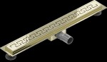 MEXEN/S - Flat M15 odtokový žľab 70 cm zlatý 1524070-15