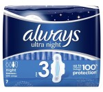 ALWAYS Ultra night 7 ks