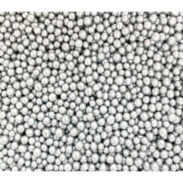 Cukrové perly strieborné 5 mm 1 kg - I LOVE CAKES - I LOVE CAKES