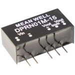 MEAN WELL DPRN01N-15 DC / DC menič napätia 34 mA 1 W Počet výstupov: 2 x; DPRN01N-15