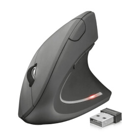 Trust Verto Wireless Ergonomic Mouse / Bezdrôtová ergonomická myš / 1600DPI / 2.4 GHz / Nano USB (22879-T)