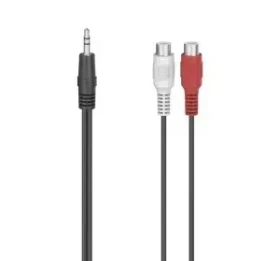 HAMA / Audio redukcia / 2x cinch (RCA) zásuvka na 3,5 mm jack / stereo (00205185)