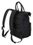 Roll top batoh Travelite Basics Short Handle Roll-up Black