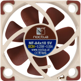 Noctua NF-A4x10 5V / 40 mm / SSO2 Bearing / 17.9 dB @ 4500 RPM / 8.2 m3h / 3-pin (NF-A4x10 5V)