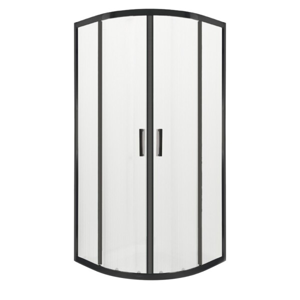 KERRA - Sprchovací kút bez vaničky Soho 80 (čierny) 5907548118721