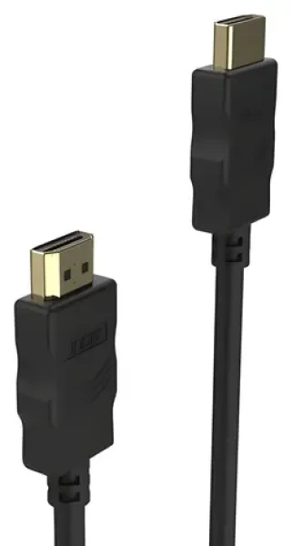 Inca HDMI kábel 3 m čierna / Kábel HDMI / 1.4 / 4K 30 Hz / pozlátené konektory / feritová tlmivka (IHS-03)
