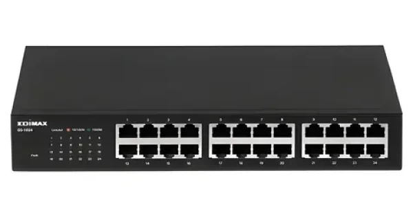 Edimax GS-1024 / 24- Port Switch / 10/100/1000 Mbps / 19" Rackmount (GS-1024)