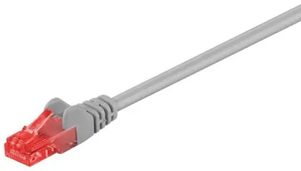 MicroConnect CAT6 U/UTP 4M šedá / LSZH (UTP604)