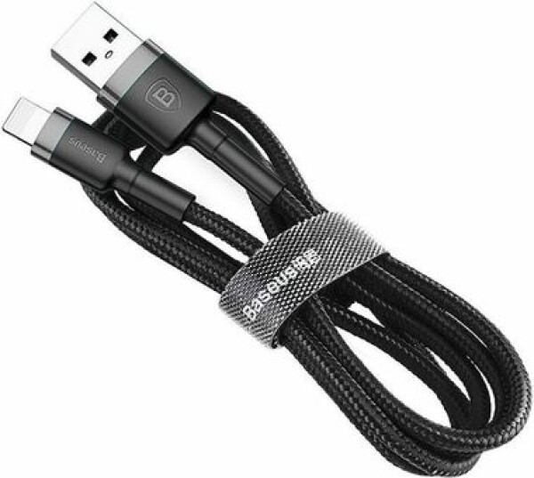 Baseus kábel USB-A na Lightning čierna 1 m (31647-uniw)