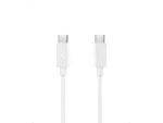 Spigen ACA08719 Essential USB-C na USB-C 60W kábel 2m biela / USB 2.0 (ACA08719)