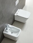 SAPHO - PORTO závesná WC misa, Rimless, 36x52cm, biela PZ102WR