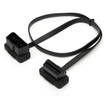 Predlžovací kábel OBD II 60 cm / Predlžovací kábel / 16pin samec - samica / 12V (PCI-681)