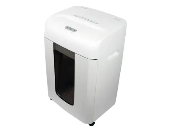 Olympia MC 615.2 Skartovací stroj biela / 2x15 mm / Stupeň utajenia P4 / 30L (4030152026388)