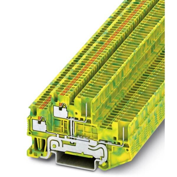 Protective conductor double-level terminal block PTTB 1,5/S/2P-PE 3212455 Phoenix Contact; 3212455