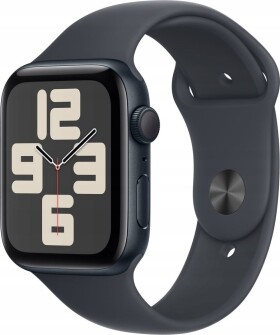 Apple Watch SE Gen.2 GPS 40mm Midnight Alu Sport S/M Granatovy (MXE73)