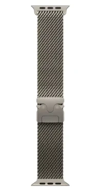 Apple Watch Milanese Loop 49 mm prírodný Titan M / Remienok milánsky ťah / 155-185 mm (MGHP4ZM/A)