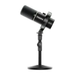 Maono PD200W čierna / Dynamický mikrofón / XRL / USB-C / 50 - 16000 Hz / RGB (PD200W)