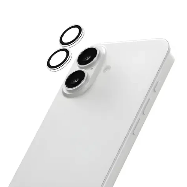 LAUT Prime Glass Camera Ring iPhone 17 číra / Ochranné sklo fotoaparátu / tvrdené sklo 9H / inštalačný rámček (L_IP25A_PGL_C)