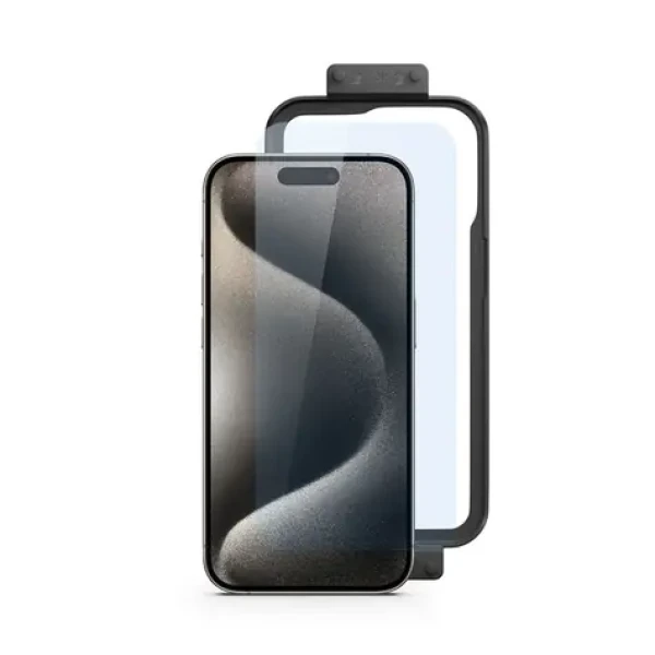 Spello Clear Glass Ochranné sklo pre Apple iPhone 15 Pro /s inštalačným rámčekom / 2ks (81312151000004)