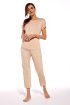 Dámske pyžamo KR 624/292 CYNTHIA béžová - Cornette XXL