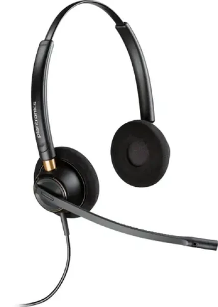 Poly EncorePro 520D čierna / Náhlavná súprava / mikrofón / dve slúchadlá / USB-A (783P5AA)