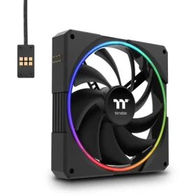 Thermaltake TS 140 EX RGB čierna / Ventilátor / FDB / 140mm / 2000 ot./min / 32,1 dB / 3ks / ARGB (CL-F208-PL14SW-A)