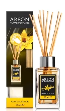 AREON HOME BLACK 85 ml - Vanilla Black / vonné tyčinky (PSL03)