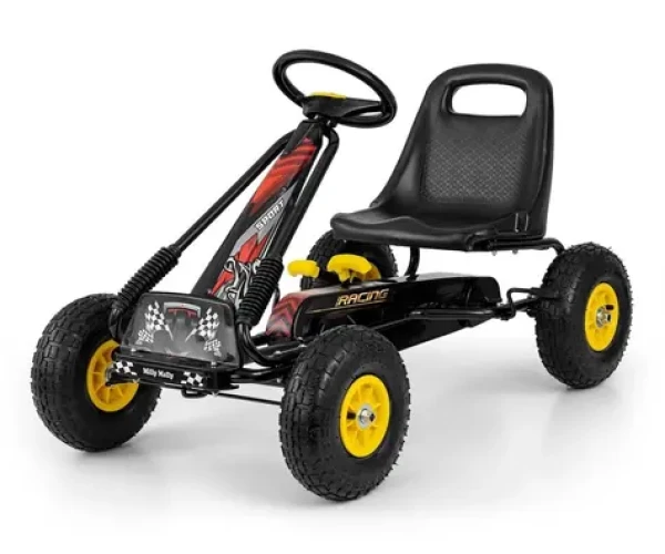 Šliapací motokára Thor čierna