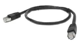 Gembird FTP CAT5E 1m čierna / patch kábel / tienený s ochranou a opletením (PP22-1M/BK)