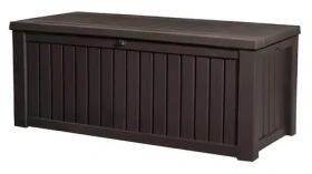 Keter Záhradný box Rockwood 570 l hnedý / Záhradný box / Objem 570 l (230401)