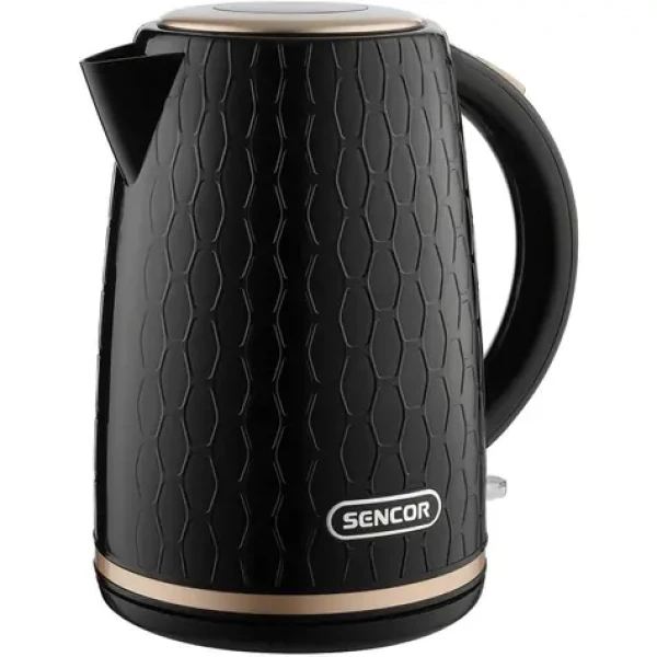 Sencor SWK 7201BK čierna / Rýchlovarná kanvica / 2200W / 1.7L (8590669350889)