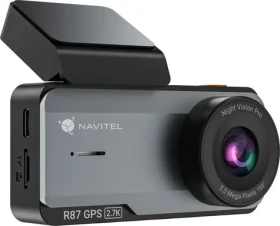 Navitel R87 GPS čierna / Kamera do auta / 2592x1944 / 3.7" IPS / Uhol záberu 150 ° / Wi-Fi / Night Vision / G-senzor / mic (NAVITEL R87 GPS)