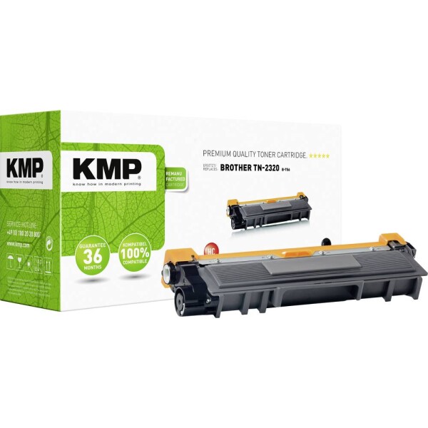 KMP B-T56 toner náhradný Brother TN-2310, TN-2320, TN2310, TN2320 čierna 2600 Seiten kompatibilná náplň do tlačiarne; 1261,3000