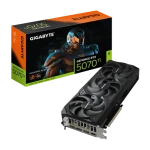 GIGABYTE GeForce RTX 5070 Tí WINDFORCE OC SFF 16GB / 2300MHz / 16GB GDDR7 / 256-bit / 1x HDMI + 3x DP / 750W (16) (GV-N507TWF3OC-16GD)