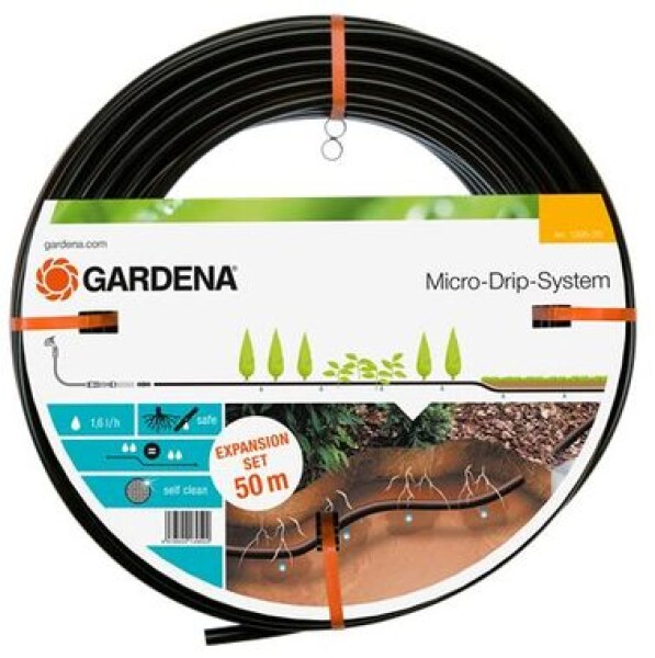 Gardena Micro-Drip-System 01395-20 Podzemná kvapkacia hadica 13.7 mm - Dĺžka 50 m (01395-20)