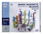 Mamido Mamido Magnetická stavebnica guľôčková dráha 214 dielov XL