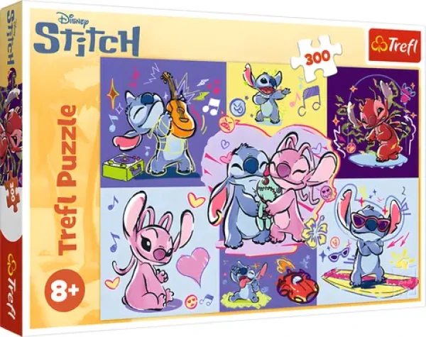 Trefl Puzzle Lilo Stitch: Bláznivý Stitch