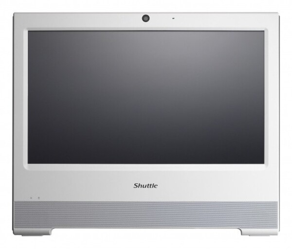 Shuttle XPC AIO Barebone X50V9 39,62cm 15,6Zoll Intel Celeron 7305 2xSODIMM 64GB 1xSATA 1xHDMI White