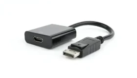 Gembird adaptér DisplayPort(M) na HDMI(F) / dĺžka 10cm / čierna (AB-DPM-HDMIF-002)