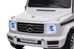 Mamido Detské elektrické autíčko Mercedes G500 4x4 biele