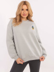 Mikina CLM BL 1283.19X svetlo šedá S