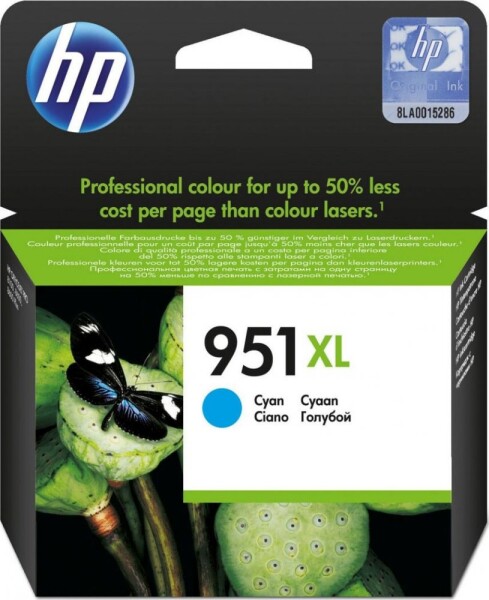 HP Hewlett-Packard Toner HP Modrý HP 951XL, HP951XL=CN046AE, 1500 str.