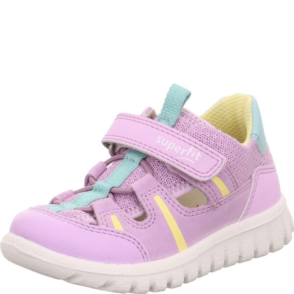 Dievčenské tenisky SPORT7 MINI Purple/Yellow Superfit 1-006181-8500 purple - 32