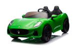 Mamido Mamido Elektrické autíčko Maserati GranTurismo Folgore 24V | 480W | 60 kg zelené