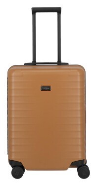 Malý škrupinový kufor Titan Overseas S23 Canyon bronze
