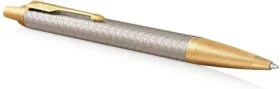PARKER IM Premium Warm Grey GT hrot M / guličkové pero / farba náplne: modrá (1931687)