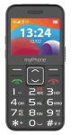 MyPhone Halo 3 LTE čierna / Tlačidlový telefón / LTE / nabíjacia stanica (HALO3LTE)
